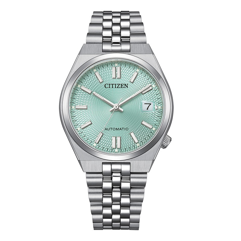 CITIZEN Tsuyosa 60 37mm 薄荷綠 自動機械錶 NK0030-51E