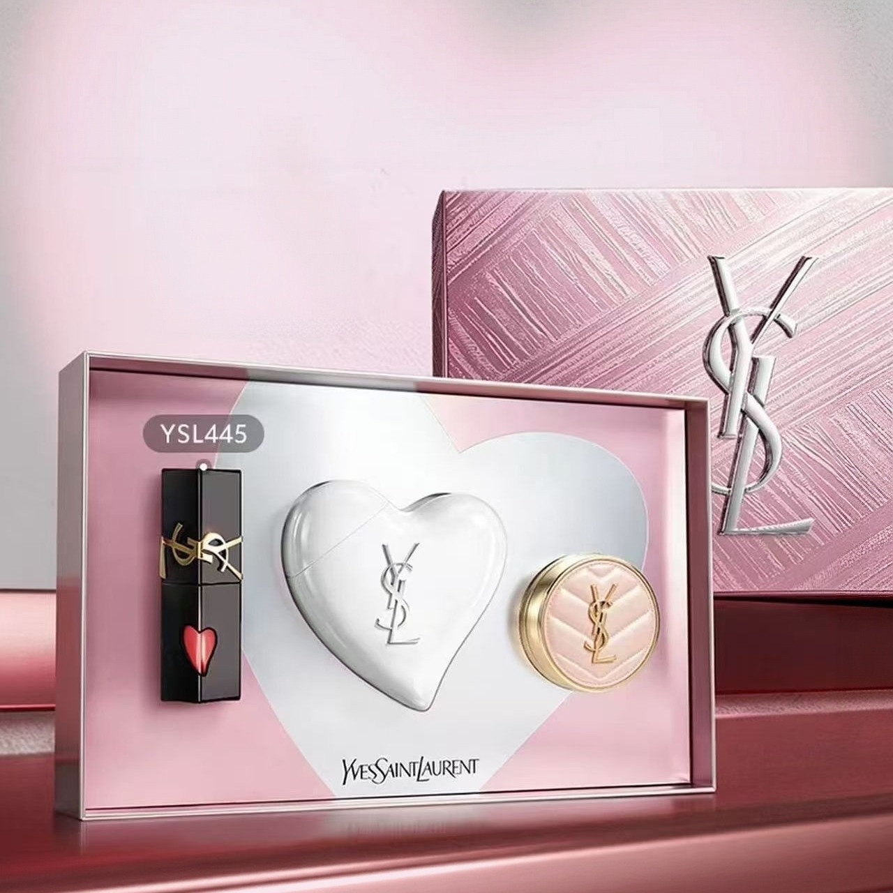 YSL愛心多用霜三件套