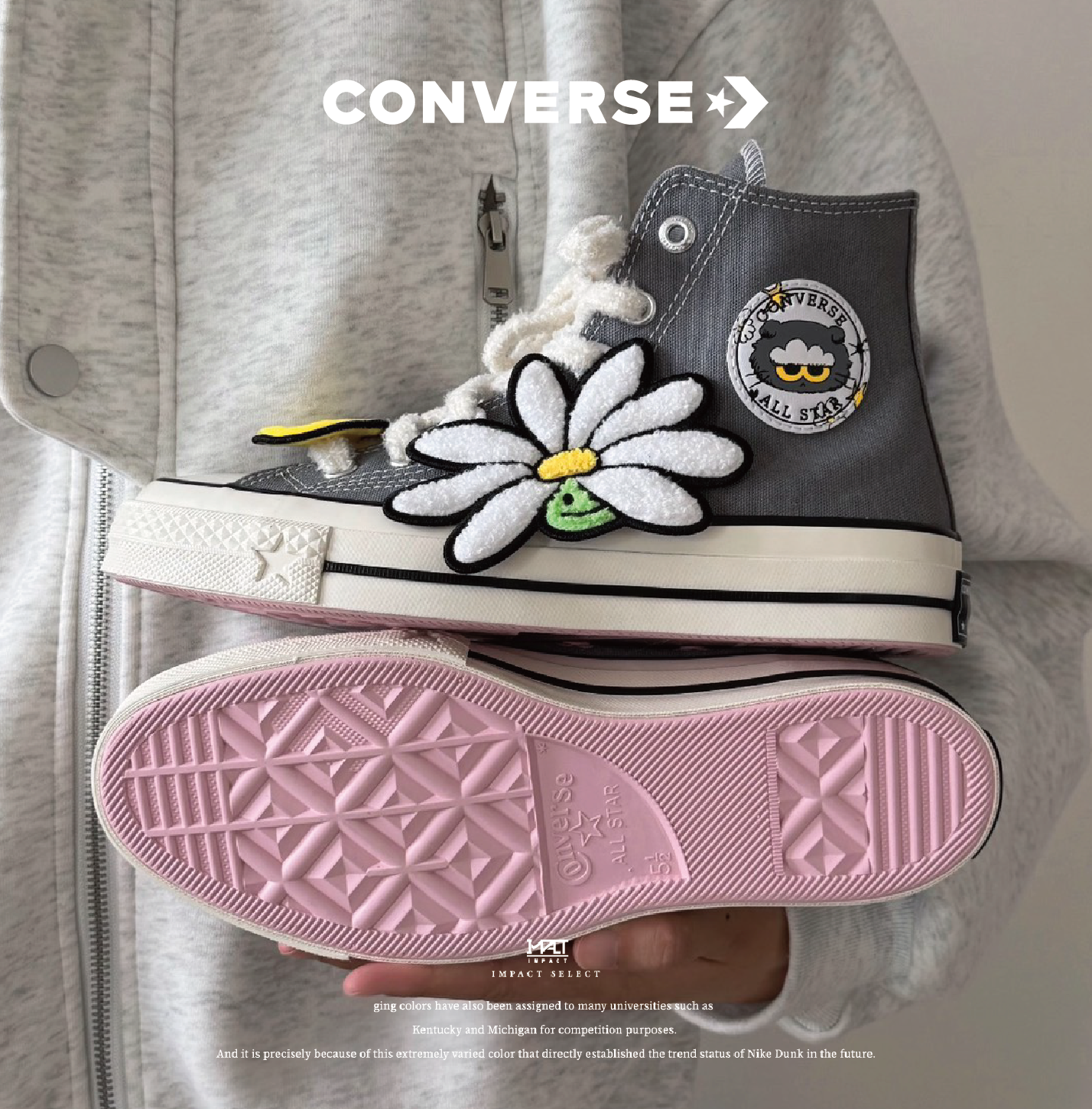 CONVERSE x ZO&FRIENDS  GD 權志龍聯名款 藍貓 高筒 低筒 滿版 雛菊 帆布鞋 四款