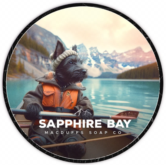 MacDuffs "Sapphire Bay" 冰川湖畔水生調剃鬚香皂