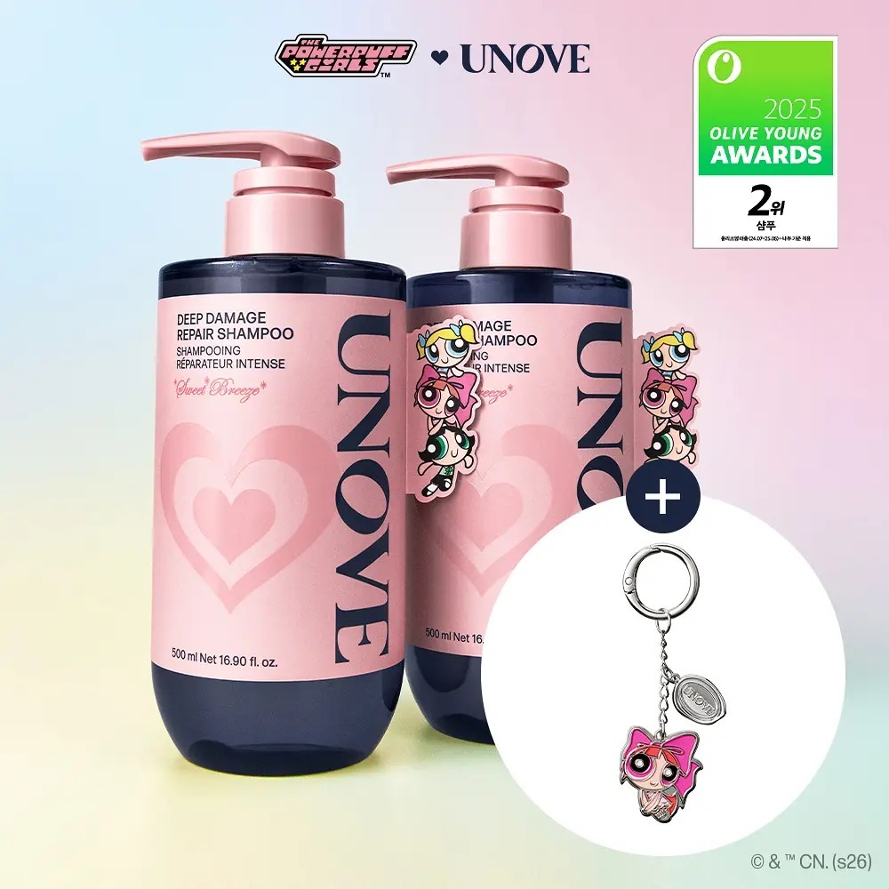 UNOVE x The Powerpuff Girls - Deep Damage Repair Shampoo 500g