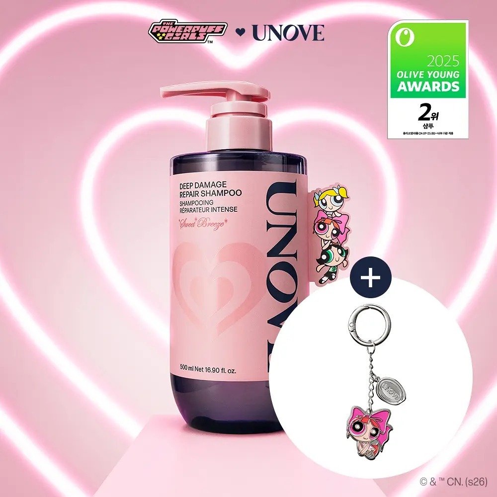 UNOVE x The Powerpuff Girls - Deep Damage Repair Shampoo 500g