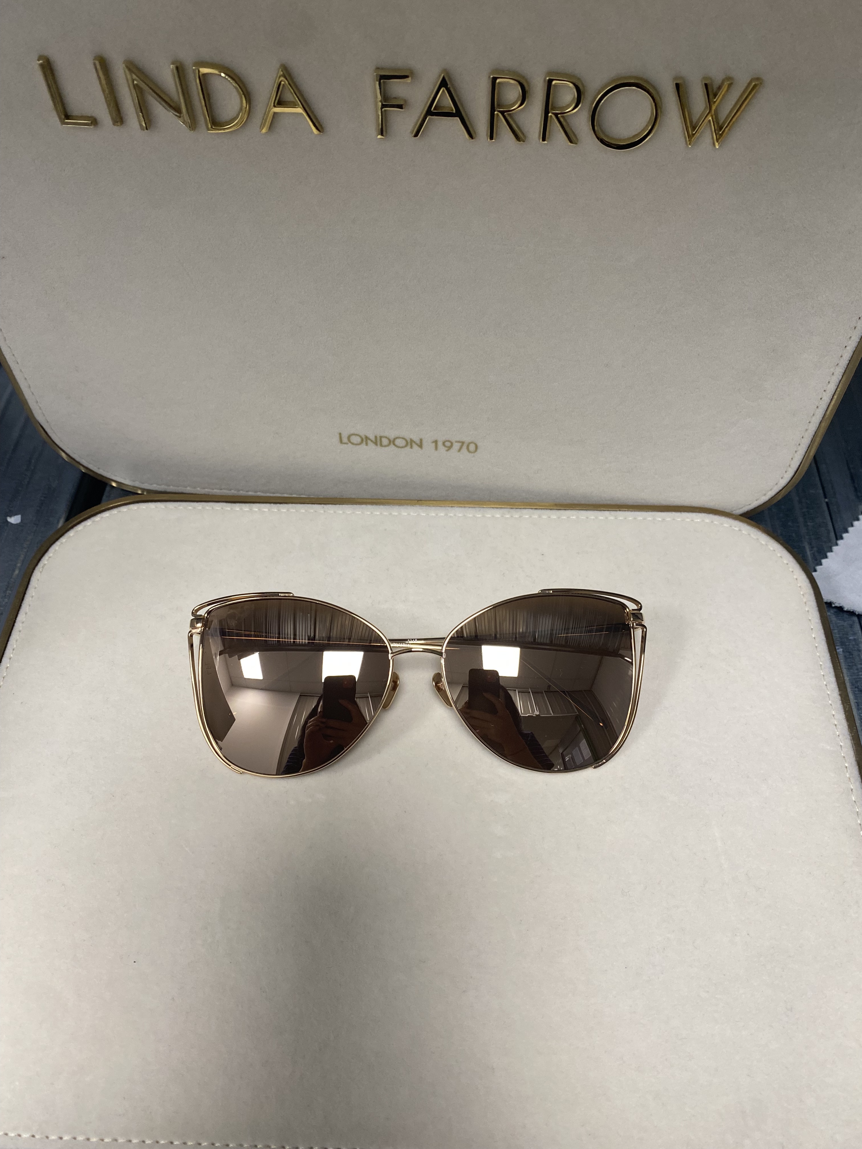 Linda Farrow 809 rose gold