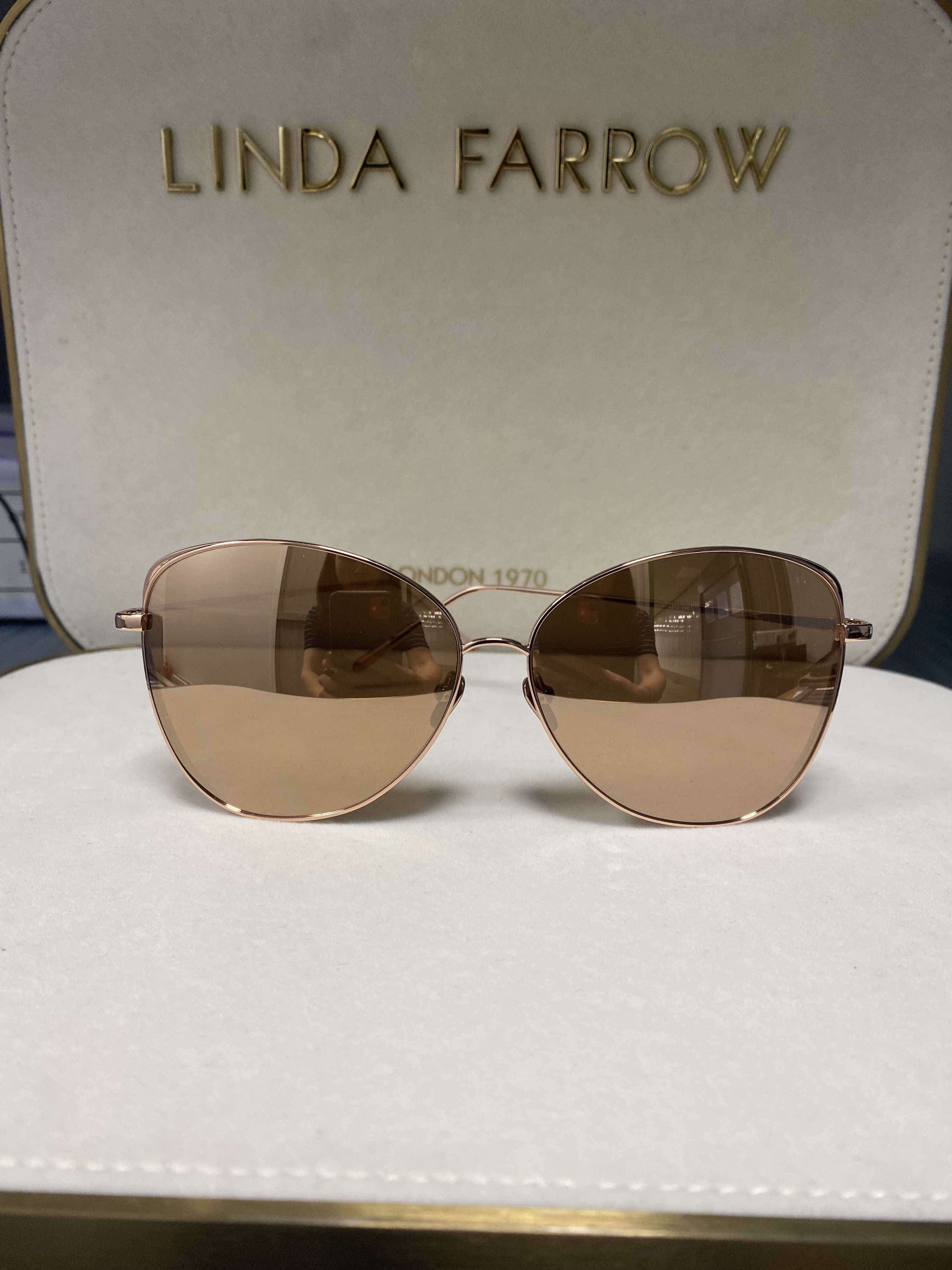 Linda Farrow 566 rose gold