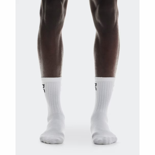 On Logo Sock High 3p ON2UF10310069 昂跑 高筒日著襪 三件組 休閒 白