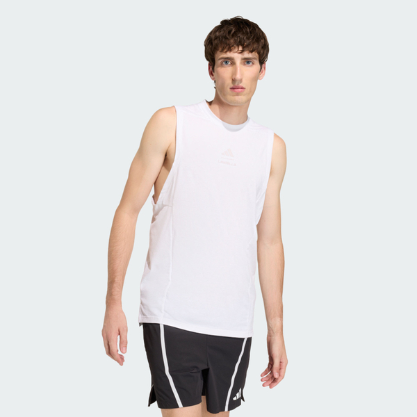 Adidas 愛迪達 M Lm G Tk KS5926 男 背心 運動背心 白 吸濕排汗