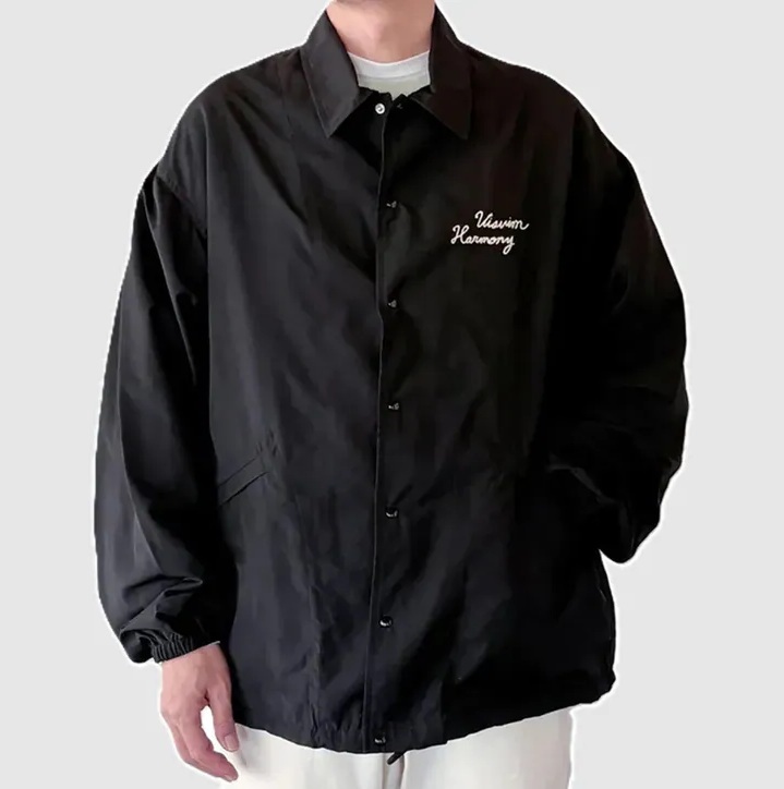 VISVIM 2026 A/W WINDFALL COACH JKT - BLACK PRE ORDER ITEM (預訂中)