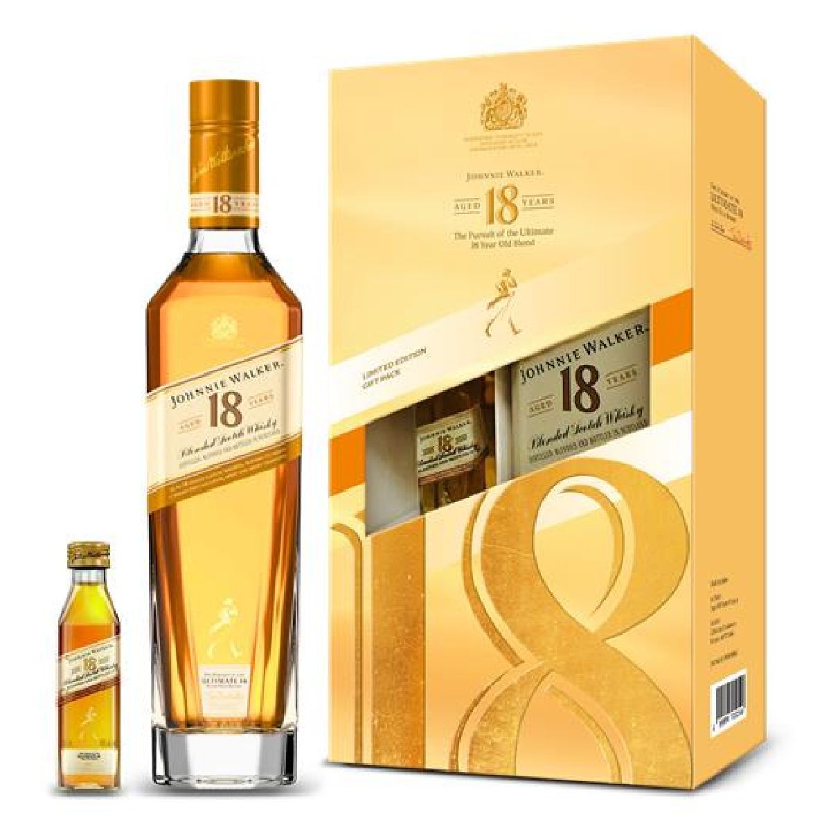Johnnie Walker 18Y 連酒辦 禮盒裝 750ml
