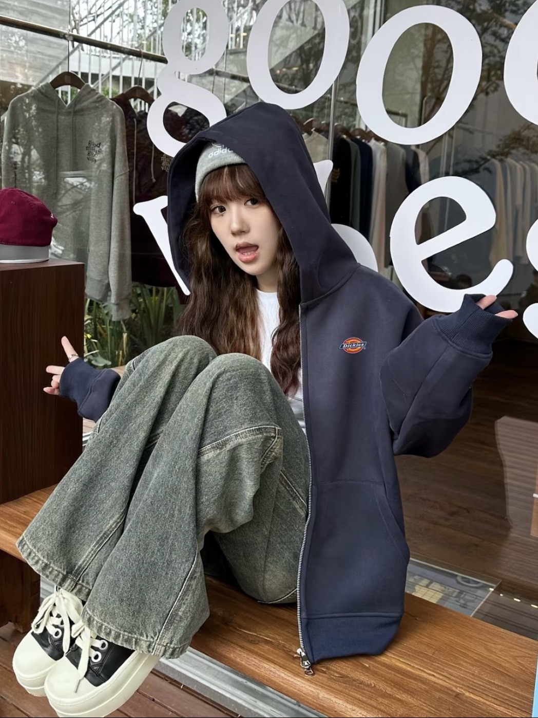 （現貨）Dickies 左胸刺繡logo 無刷毛 外套 DKU261MKJ713