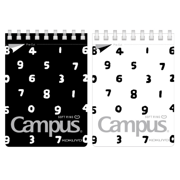 SOU・SOU X Kokuyo Campus A7 線圈筆記簿 50頁(5mm點格)
