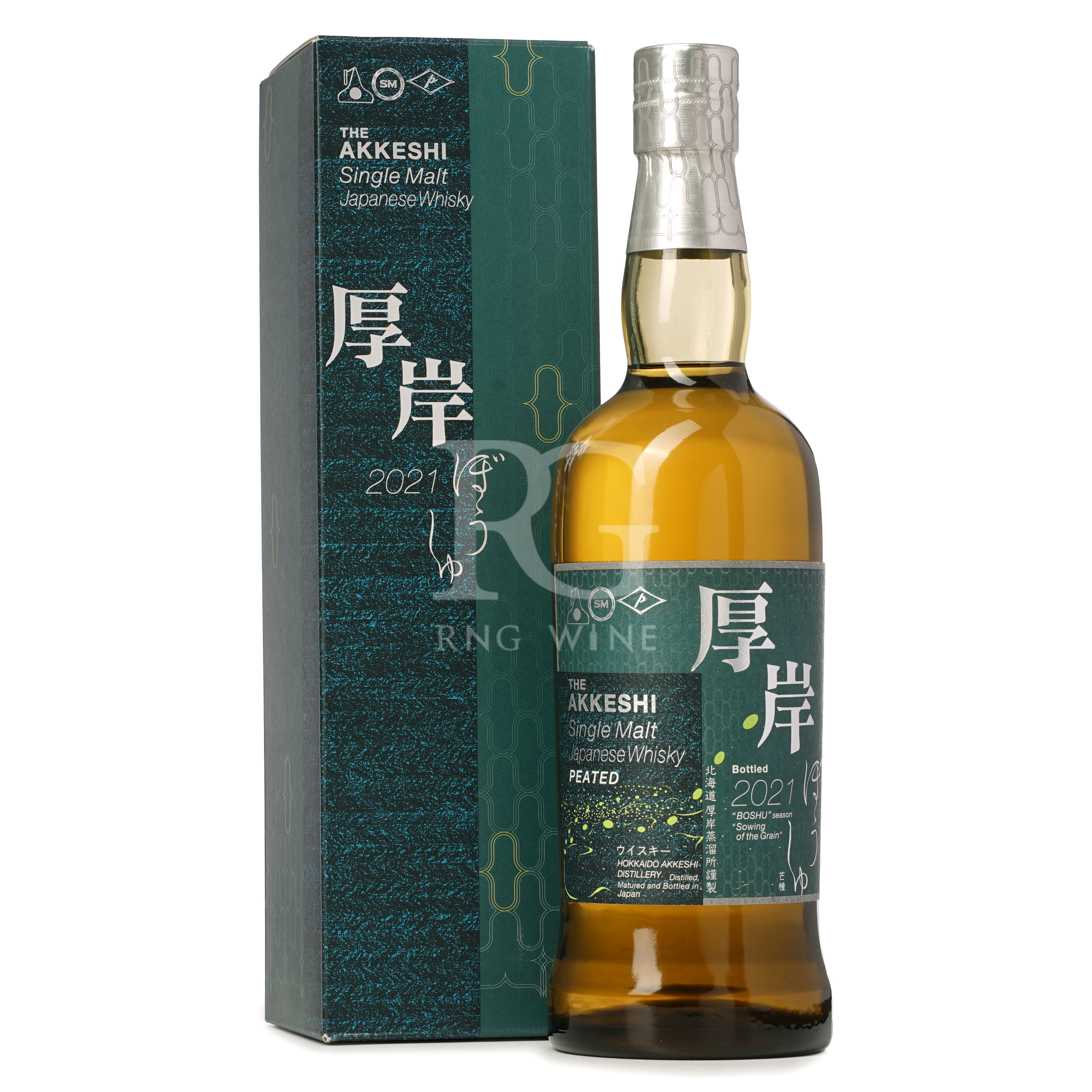 Akkeshi 厚岸 芒種 BOSHU Single Malt Japanese Whisky Peated 2021