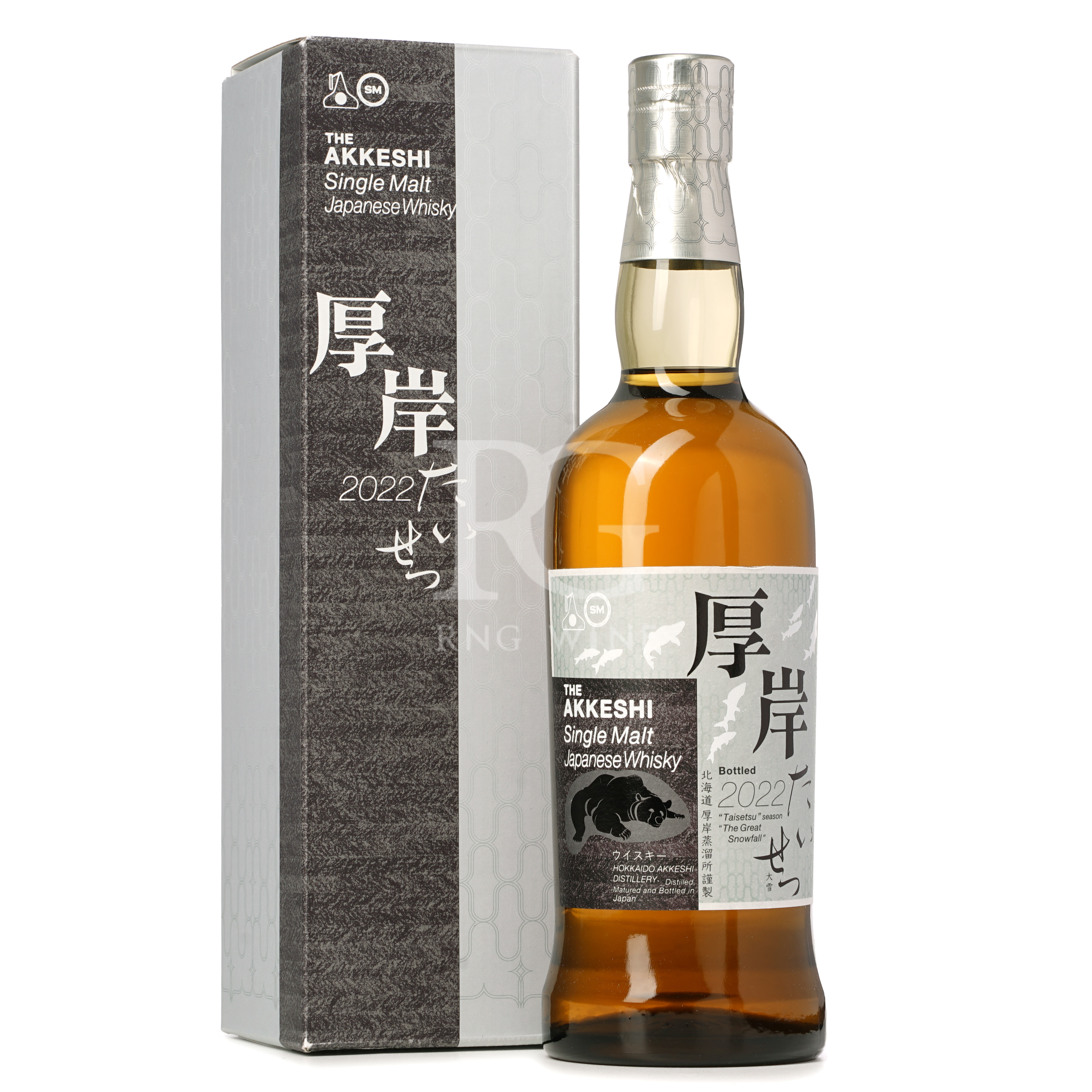 Akkeshi 厚岸 大雪 Taisetsu Single Malt Japanese Whisky 2022