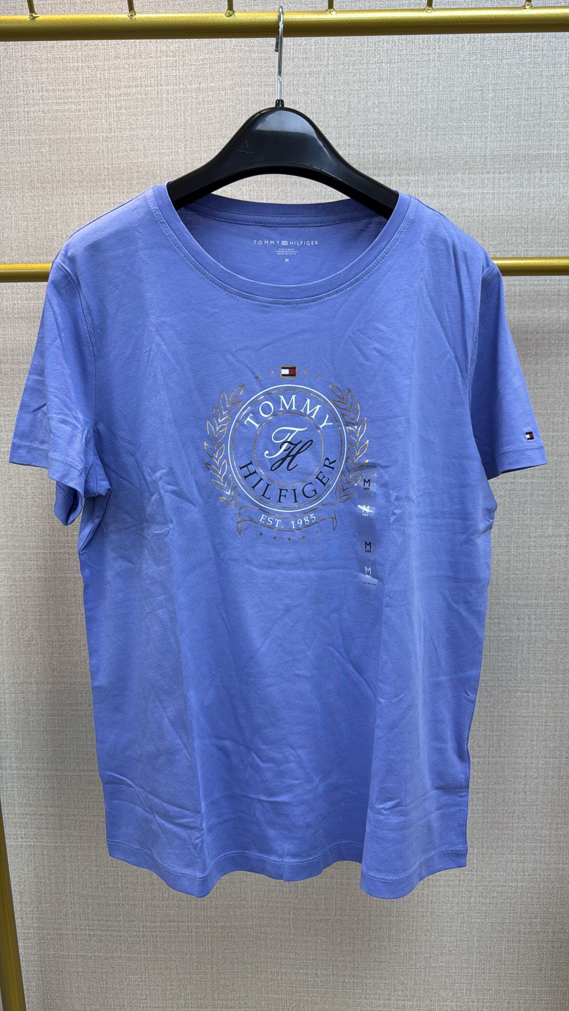 LYS02480 Tommy Hilfiger 大Logo徽章短袖Tee - M碼