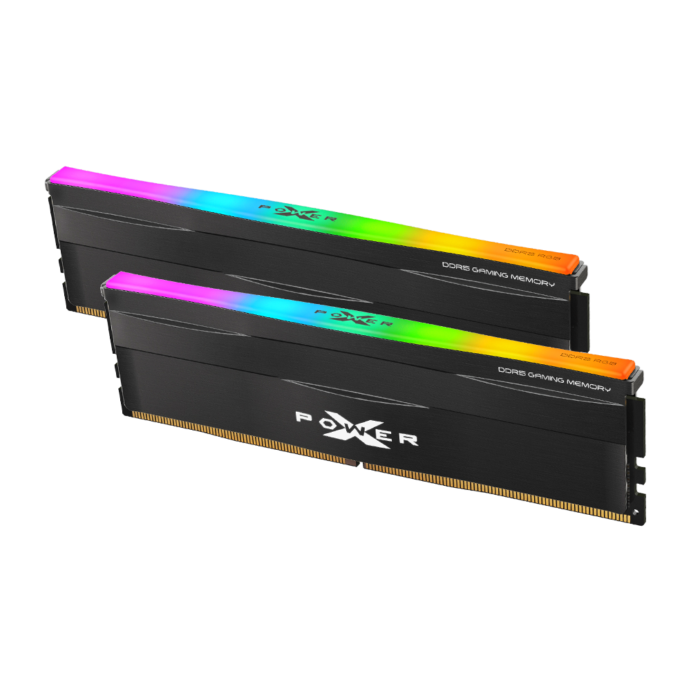 Silicon Power Xpower Zenith DDR5 RGB 64GB (32GBx2) 6000 CL30 HS 記憶體 -黑/白
