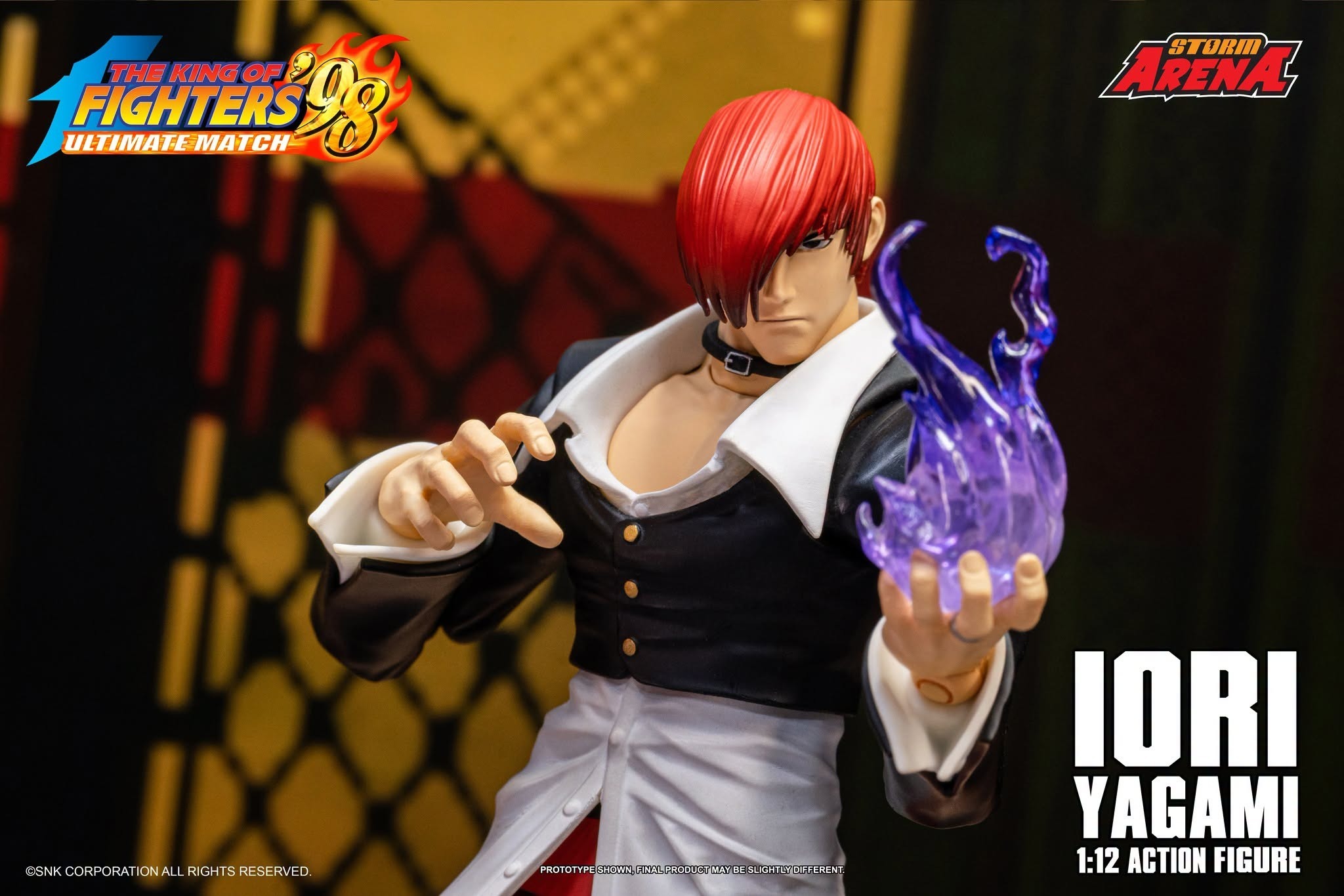 (預訂) STORM ARENA KFSA04  KING OF FIGHTER 98'UM 1/12 IORI YAGAMI
