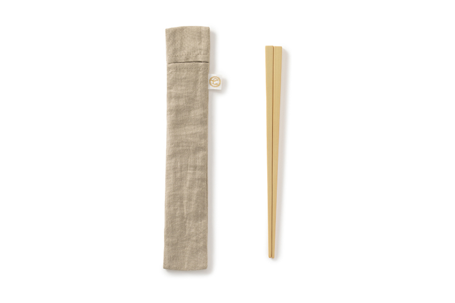 中川政七商店 - 不易沾黏飯粒便當竹筷 / 薄茶
