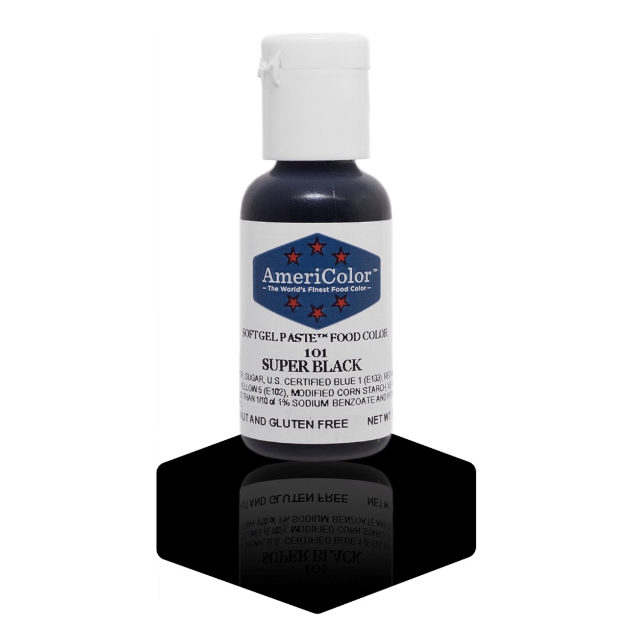 AmeriColor Soft Gel Paste Food Colour Super Black 21g