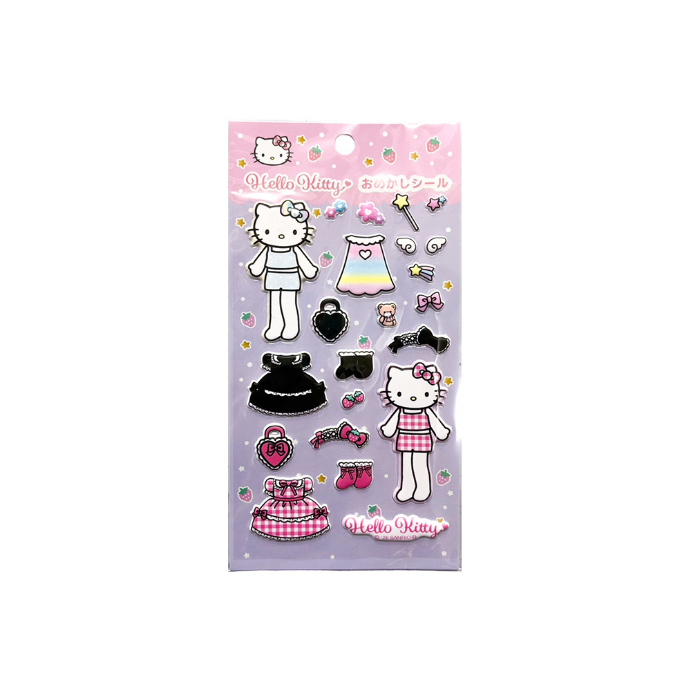 Hello Kitty長腿造型換裝貼紙 [共3款可選擇]