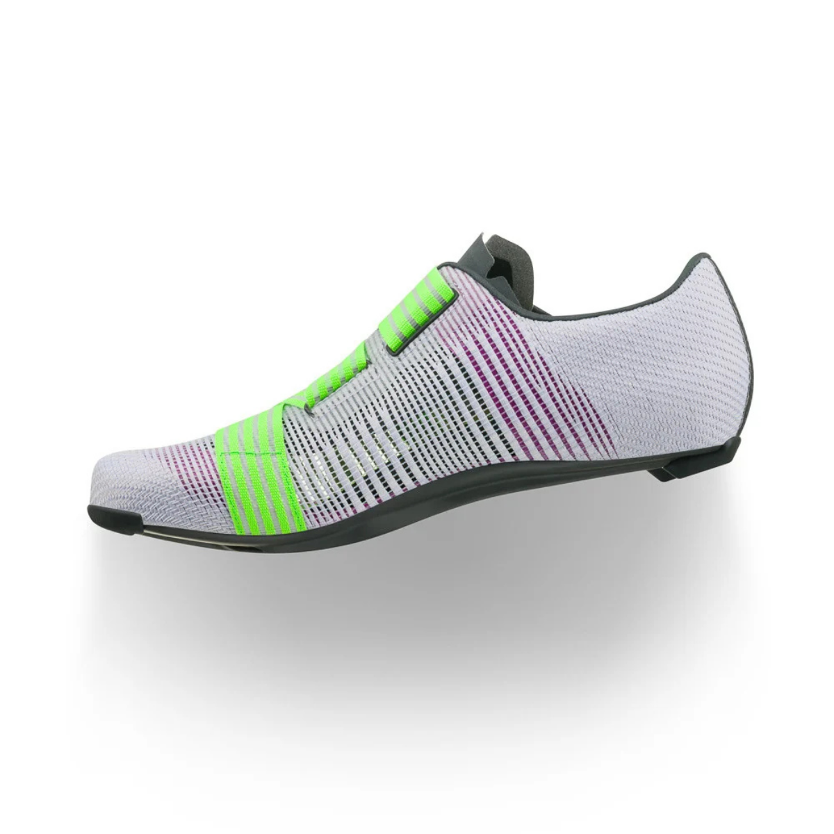 【FIZIK】 Vento Powerstrap Aeroweave 公路車卡鞋 / 螢光綠