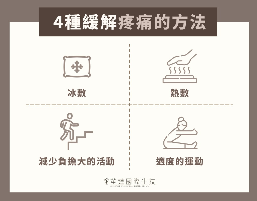 4種緩解疼痛的方法