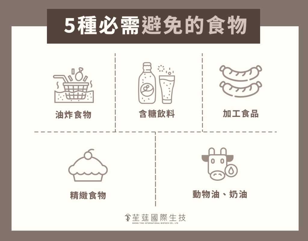 5種必需避免的食物