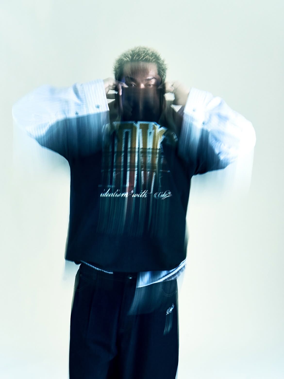 idealism × Vatic 斑駁水洗短T｜Raw Wash Tee（26SS）