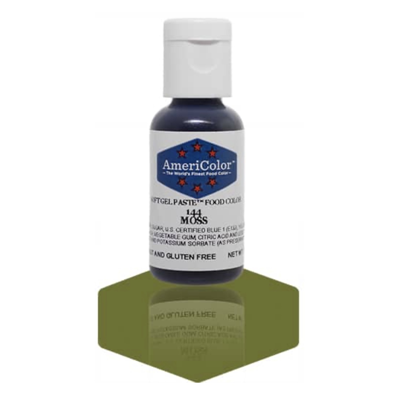 AmeriColor Soft Gel Paste Food Colour Moss 21g