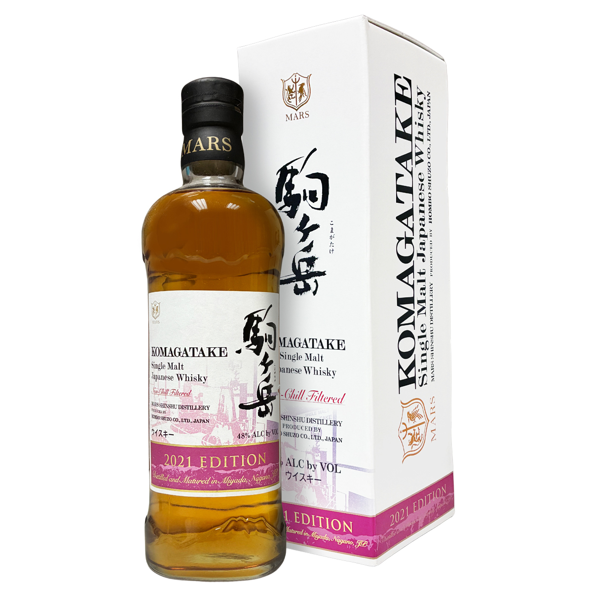 Mars Komagatake 駒ケ岳 Single Malt Japanese Whisky 2021 Edition 48%
