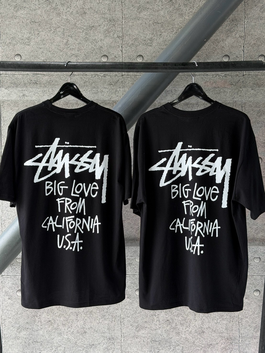 STUSSY BIG LOVE TEE 印刷字體 短袖 T
