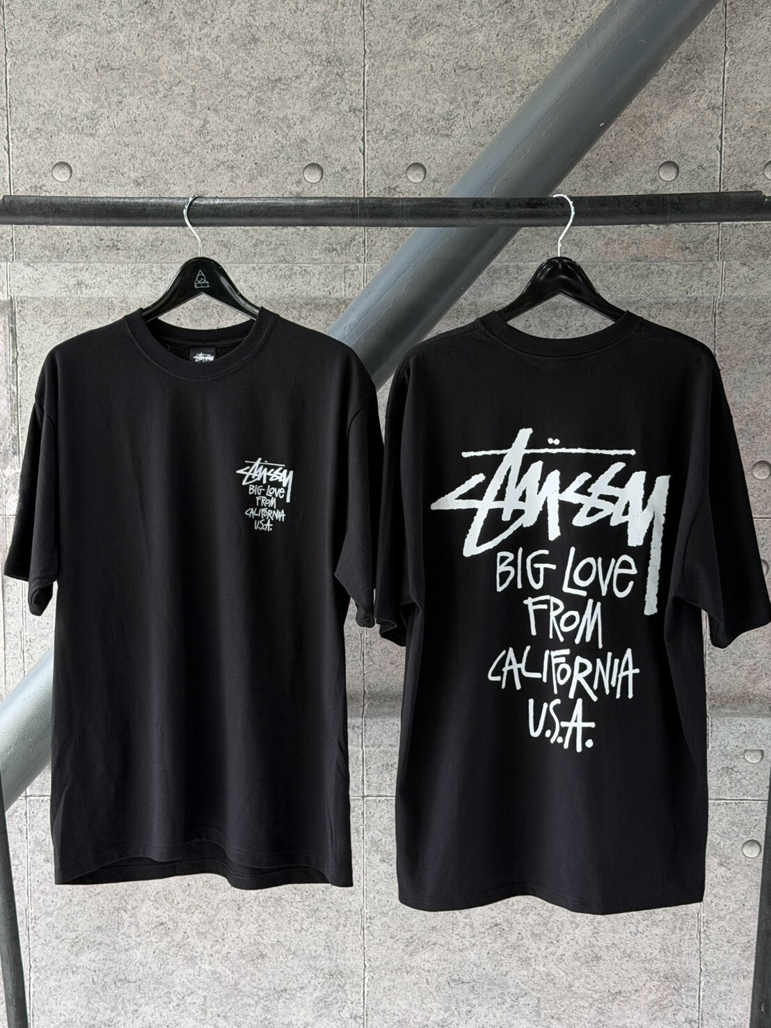 STUSSY BIG LOVE TEE 印刷字體 短袖 T