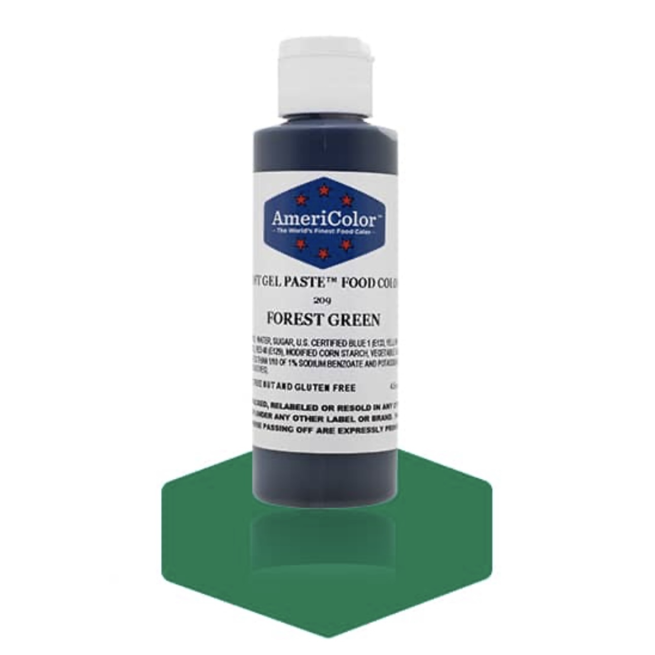AmeriColor Soft Gel Paste Food Colour Forest Green 128g