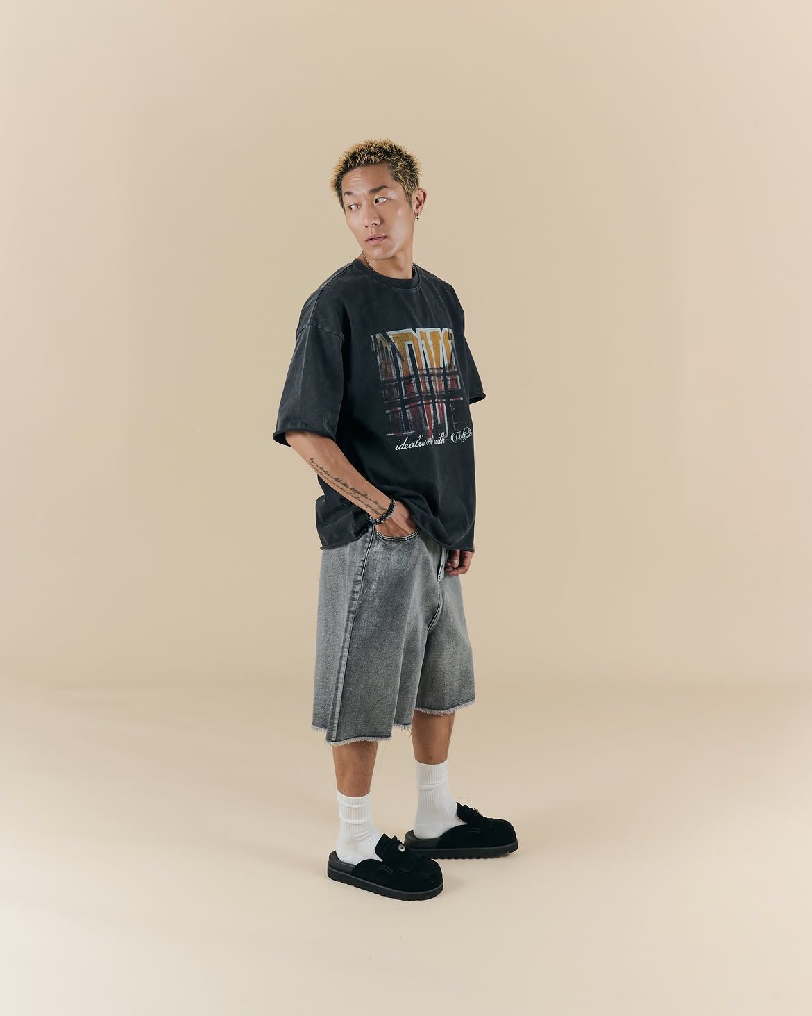 idealism × Vatic 水洗丹寧短褲｜IDVT Raw Wash Jorts（26SS）