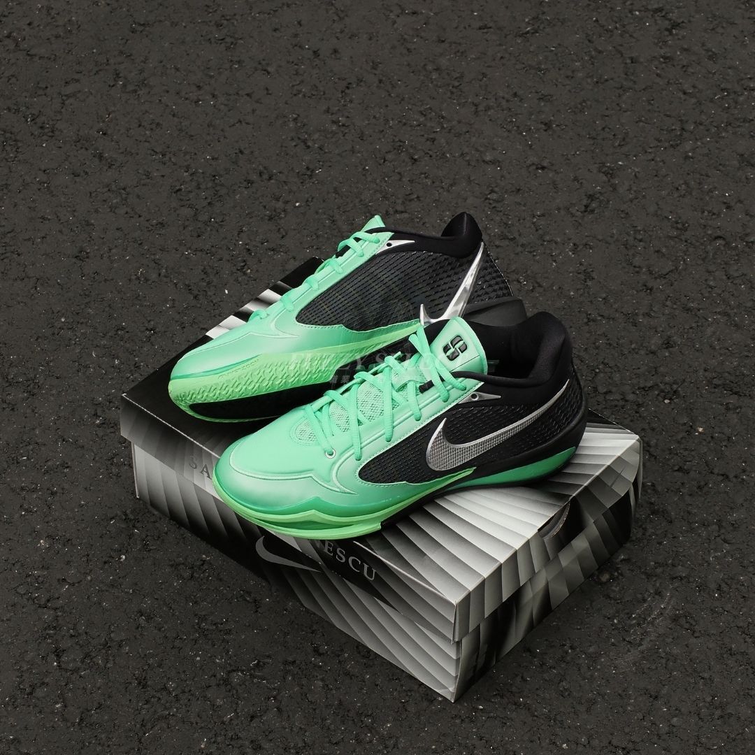 【逢甲 FUZZY】W Nike Sabrina 4 EP "Green Glow" 黑綠 II0403-300