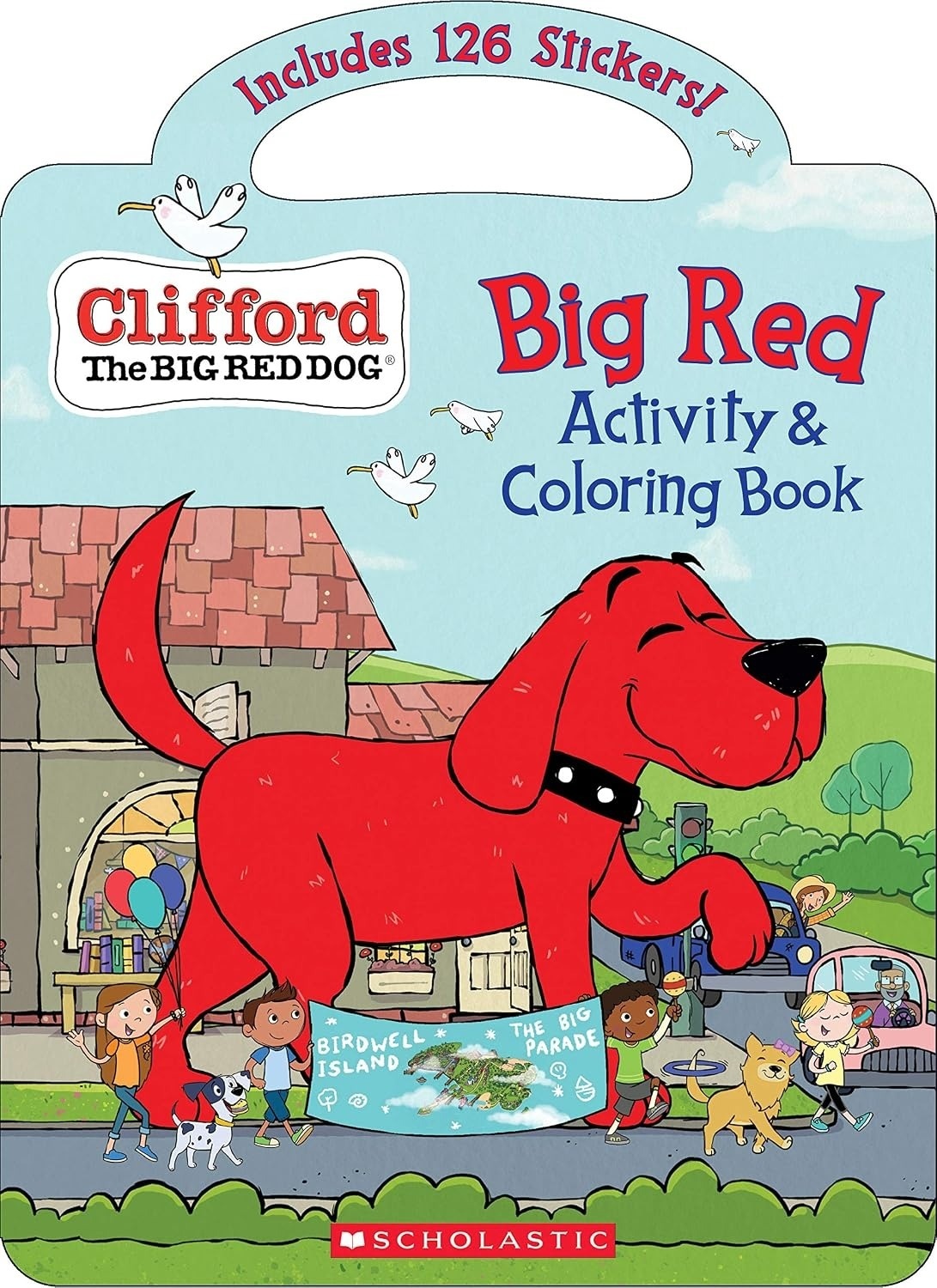 【$138/3本】CLIFFORD BIG RED READER: THE DOG WHO CRIED WOOF! (NEW)