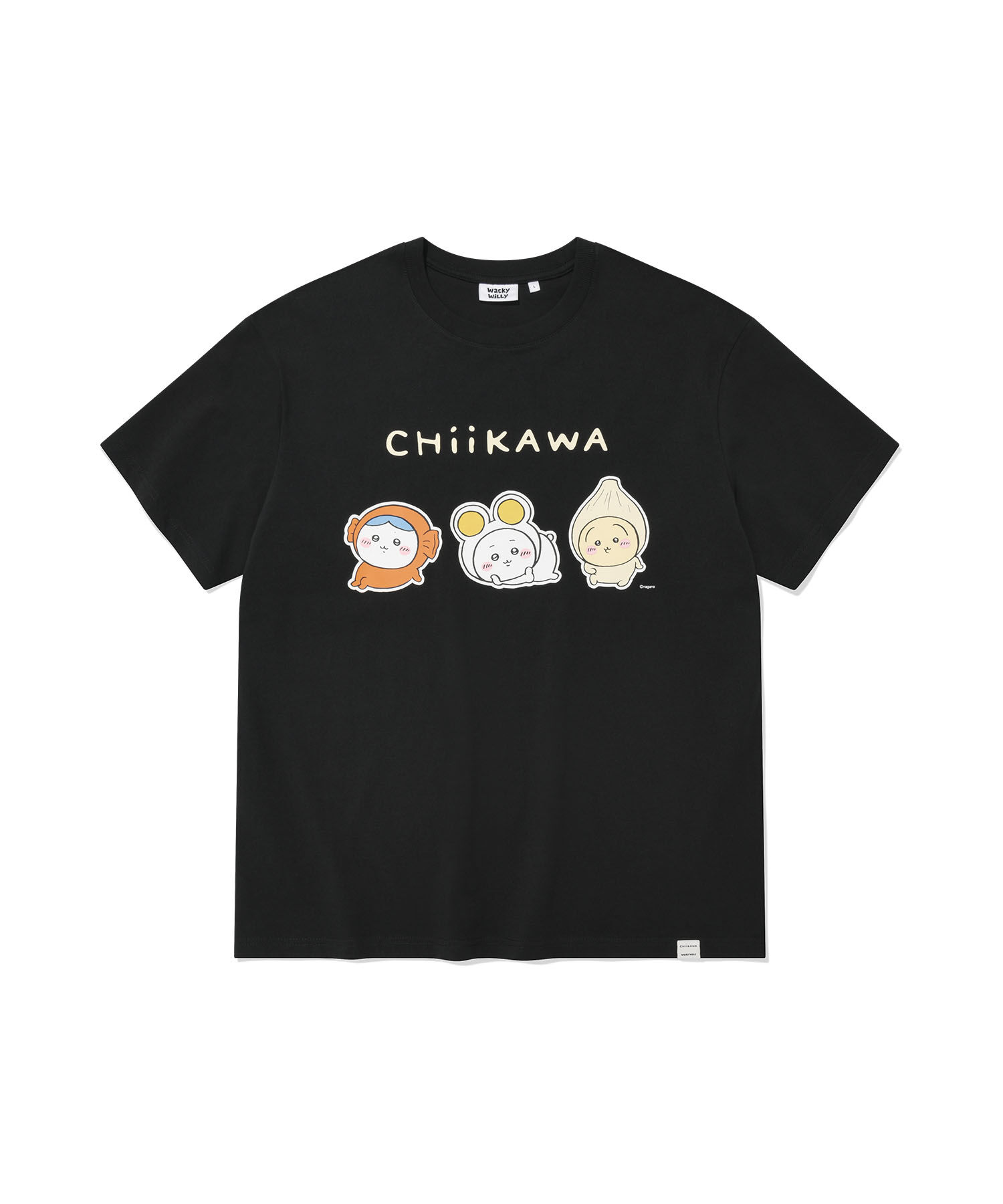 【韓國預購】ZKR090205 Wacky WiLLy × Chiikawa 印花短袖上衣