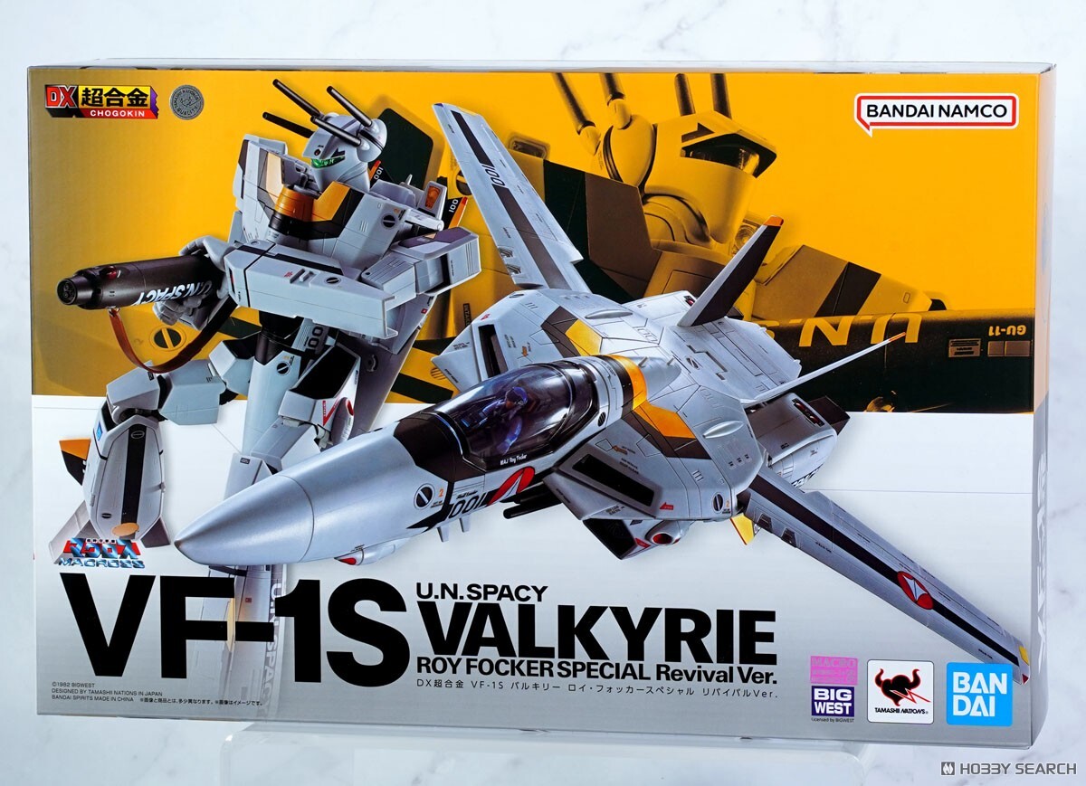萬代 DX超合金 VF-1S 女武神 洛伊‧福克特別版+重武裝配件組 超時空要塞 完成品