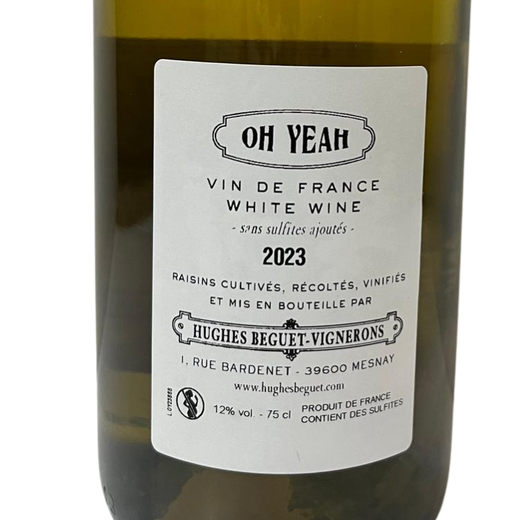 Domaine Hughes Beguet Oh Yeah 2023