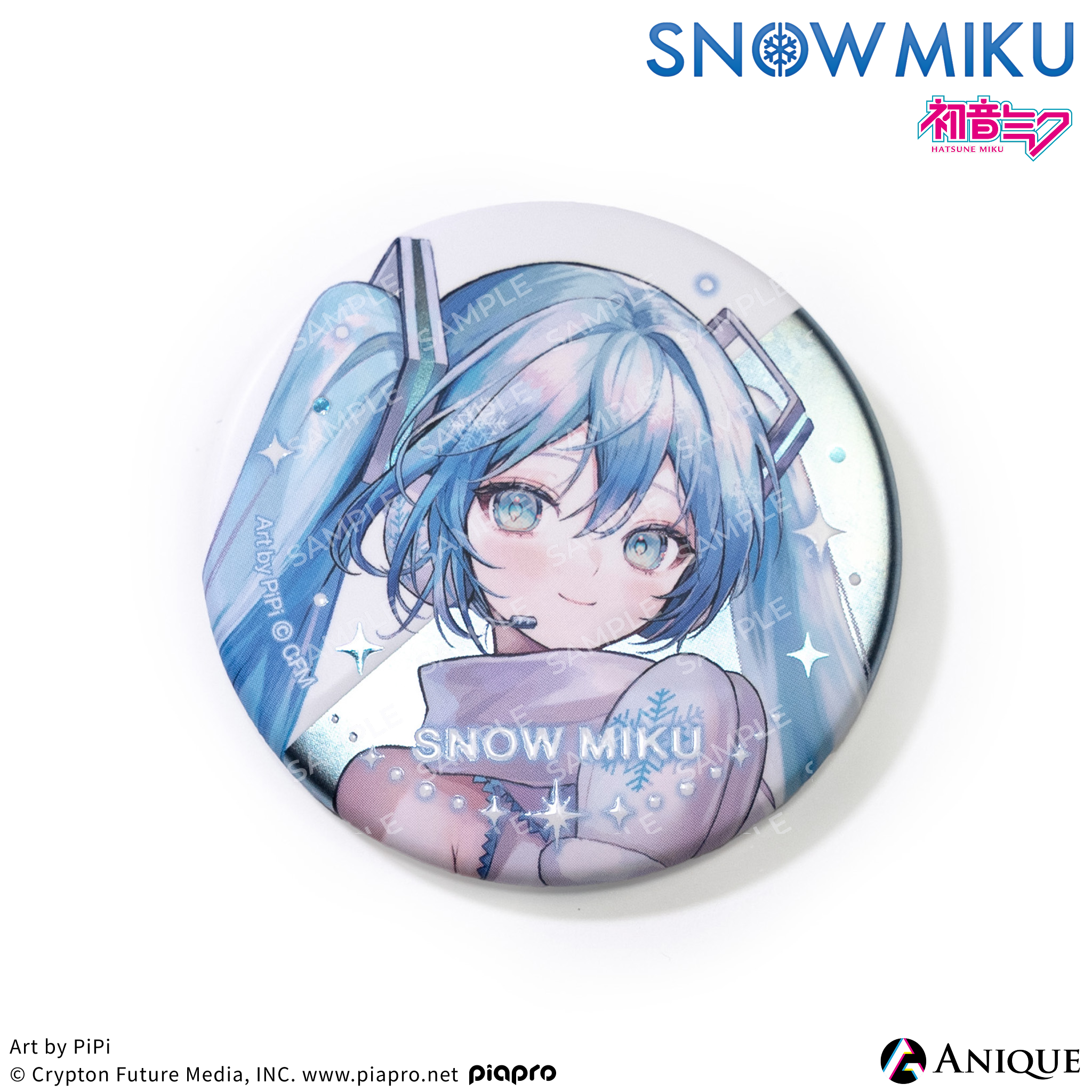 《雪未來》隨機寶石徽章（全5種）