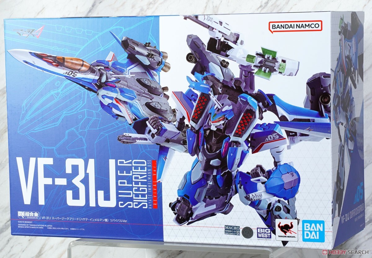 萬代 DX超合金 VF-31J 超級齊格菲(疾風機) 超時空要塞 完成品