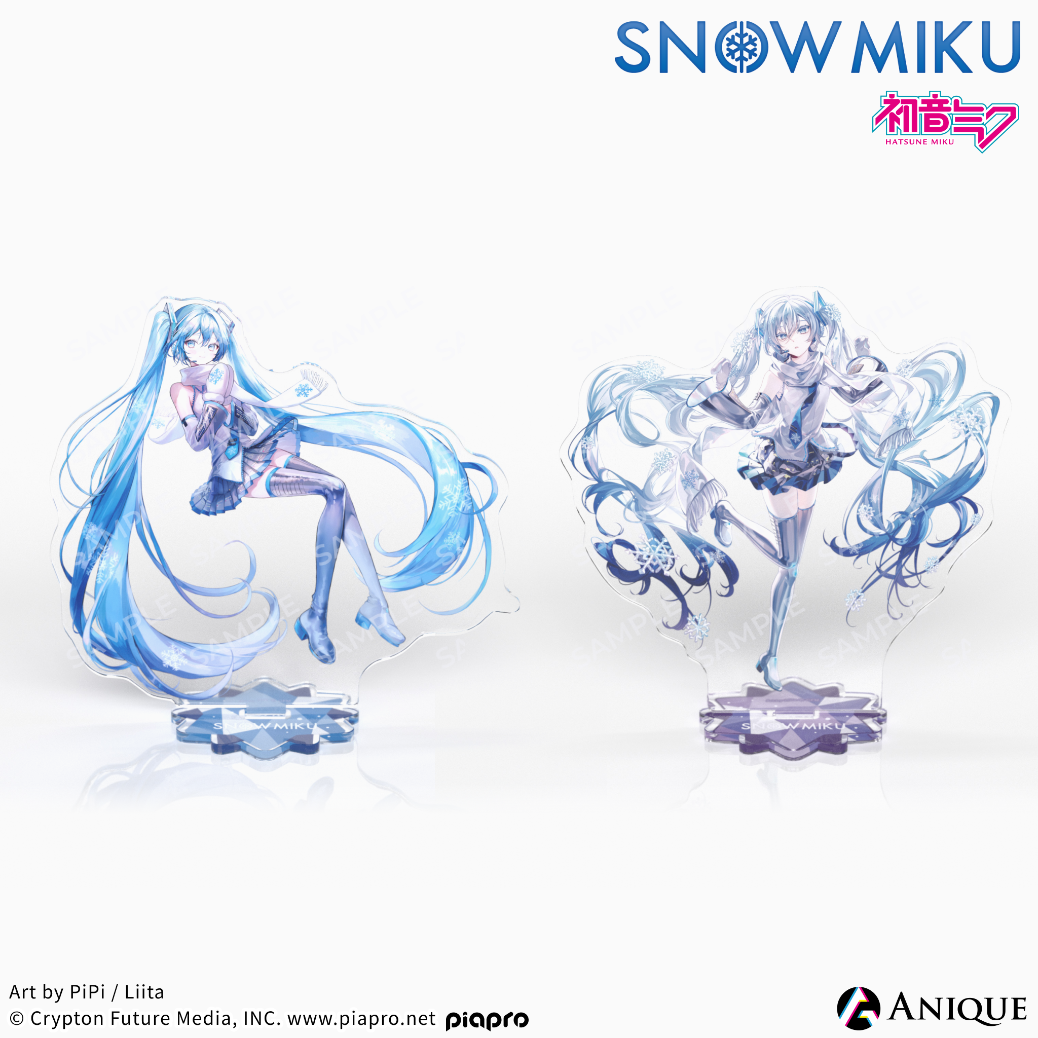 《雪未來》壓克力立牌