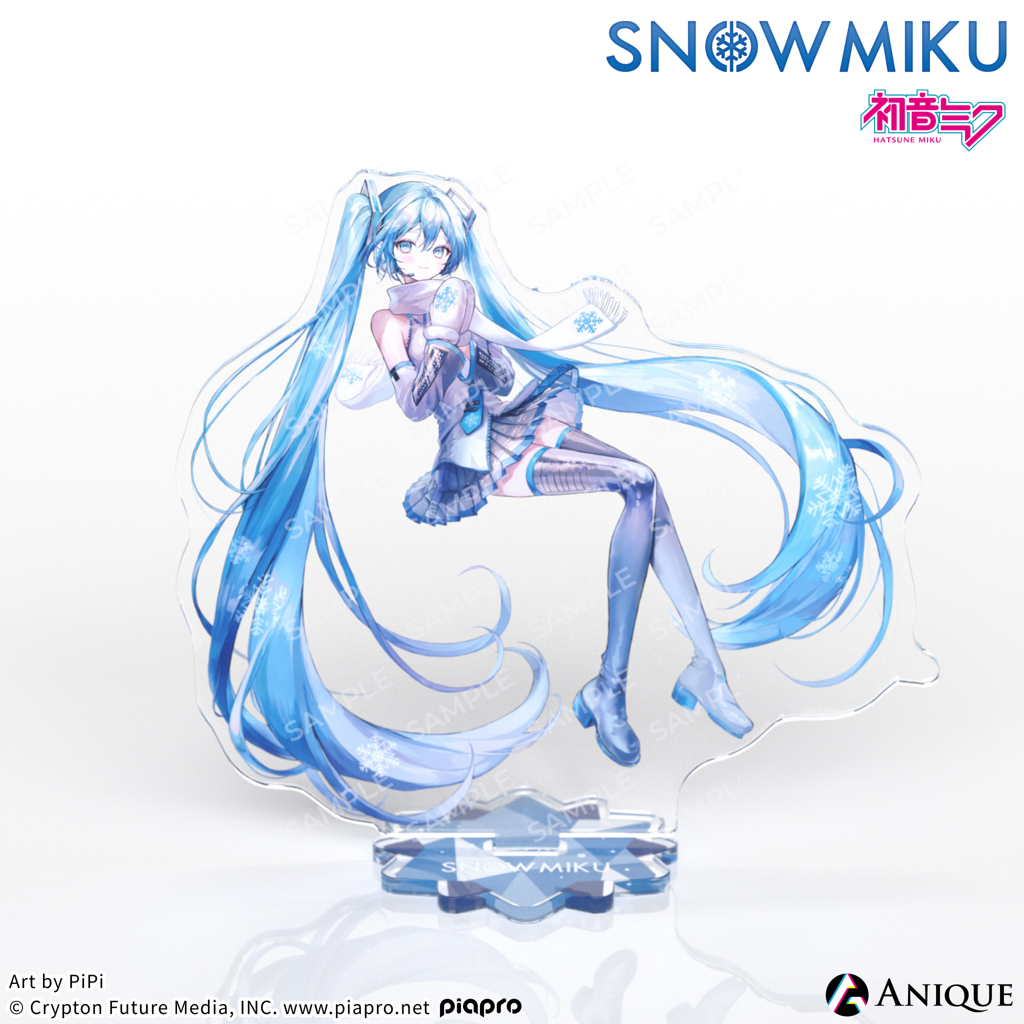 《雪未來》壓克力立牌