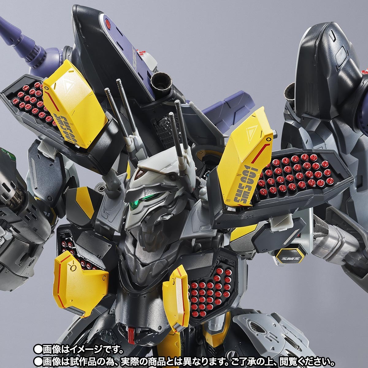 萬代 DX超合金 VF-25S 重裝型彌賽亞女武神 (奧茲馬·李機) 超時空要塞 完成品