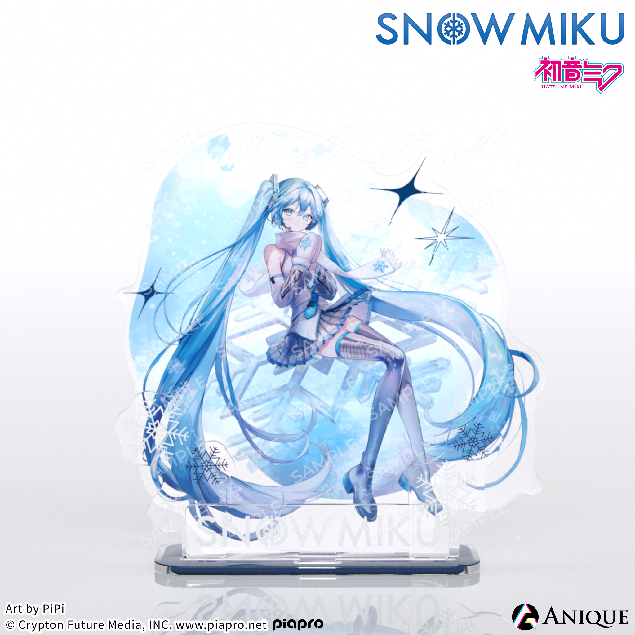 《雪未來》立體壓克力立牌