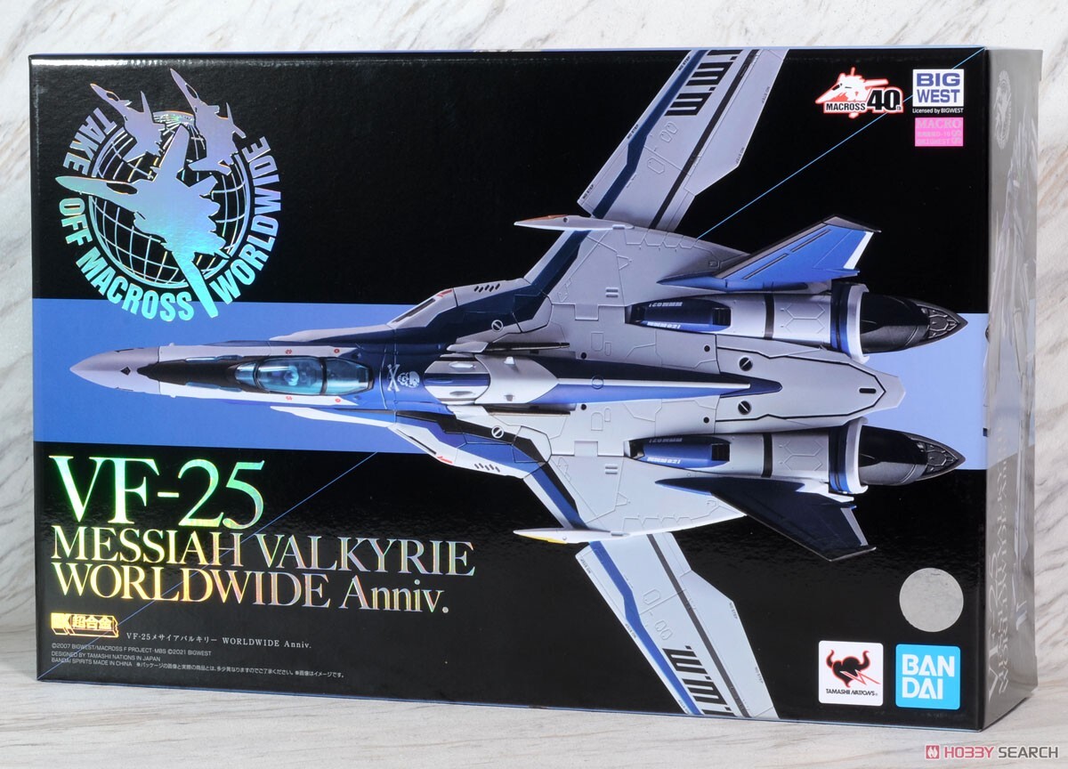 萬代 DX超合金 VF-25 彌賽亞女武神 完成品