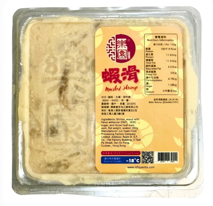 樂園 蝦滑 280g