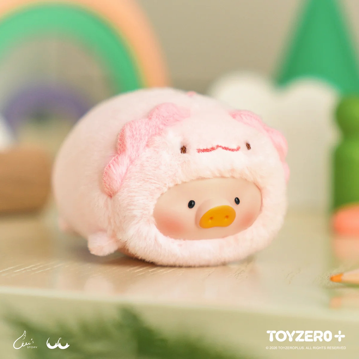 罐頭豬LuLu動物派對2-一起趴趴膠臉絨毛吊飾盲盒 [8入/中盒]