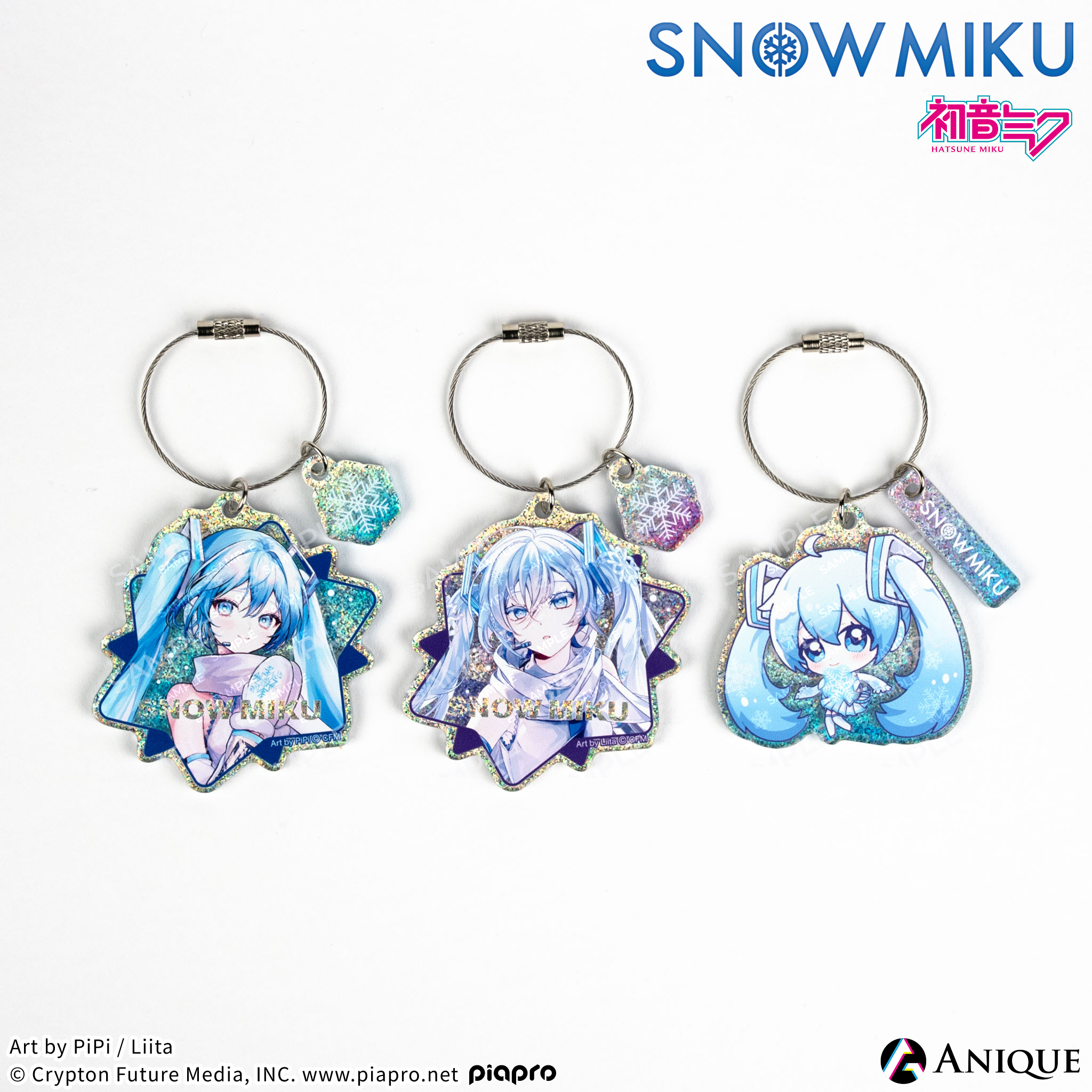 《雪未來》壓克力鑰匙圈