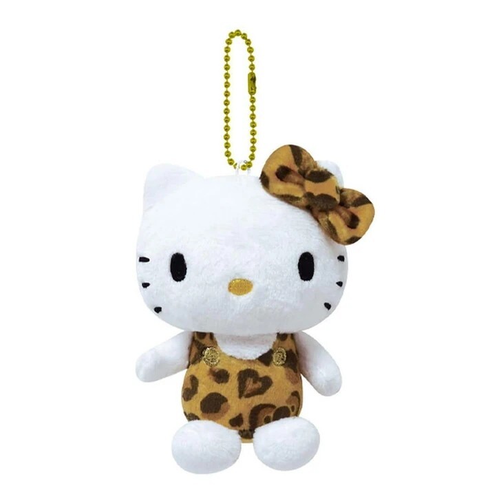 Sanrio Hello Kitty Leopard Print BC Mascot (Brown)