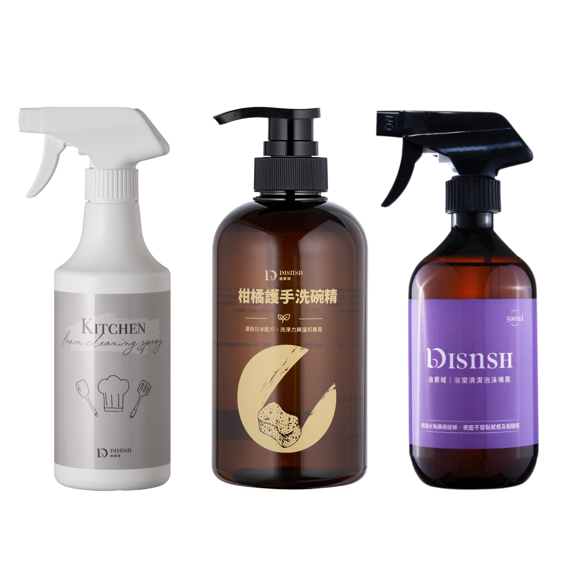 Disnsh - Bathroom Cleaning Foam Spray (500ml)