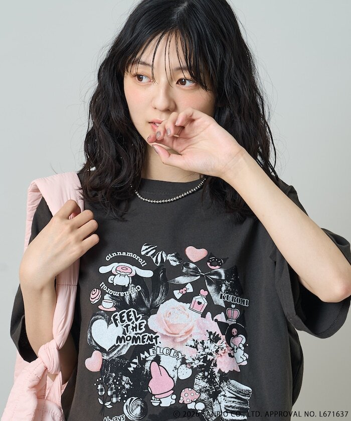 🇯🇵 SANRIO X Freak's Store 三麗鷗家族 大耳狗 酷洛米 美樂蒂 復古拼貼印花 短T 短袖 女款 / 預購